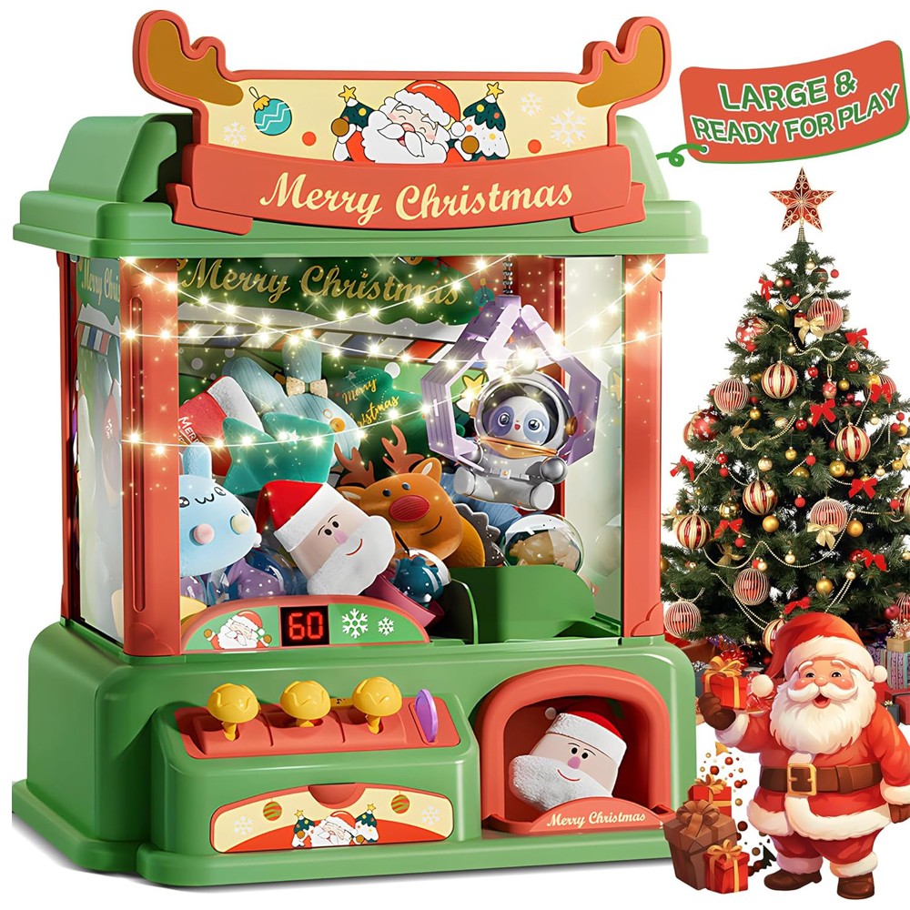 Vending Arcade Games - Mesin cakar Natal untuk anak-anak mesin