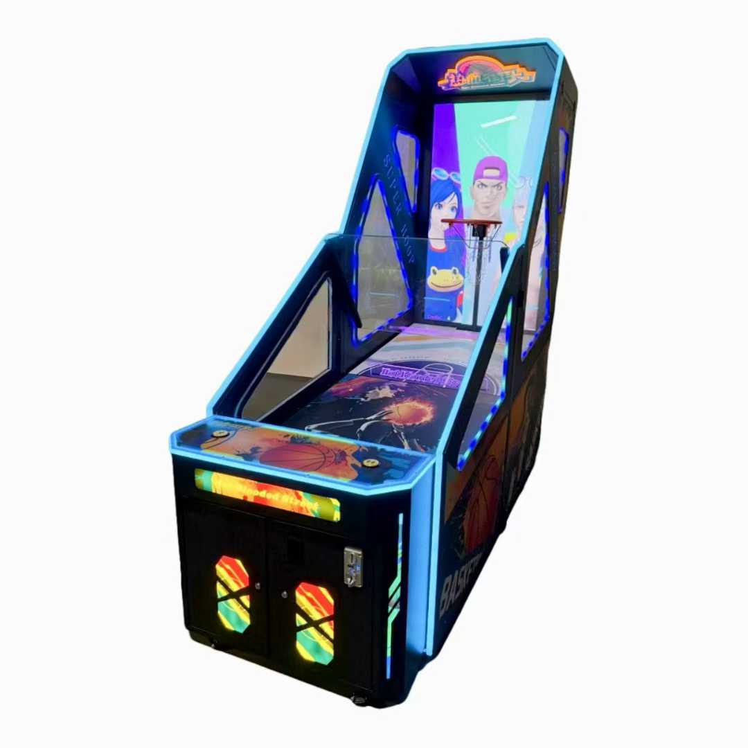 Ticket Redemption Machine - Mesin Arcade Bola Basket LED Beroperasi