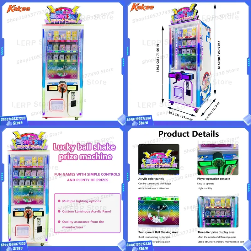 Arcade Style Vending Machine - Mesin Permainan Slot Komersial Hiburan Unit