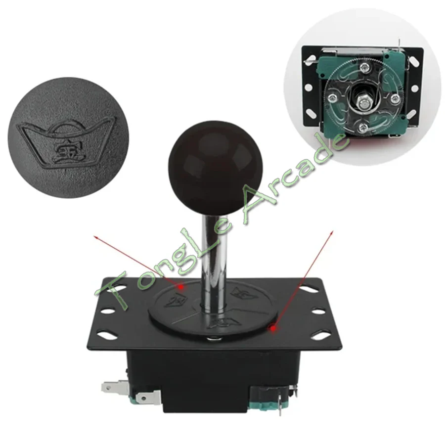 Boxing Machine Arcade - Joystick Baolian 8 Arah dengan Pegangan