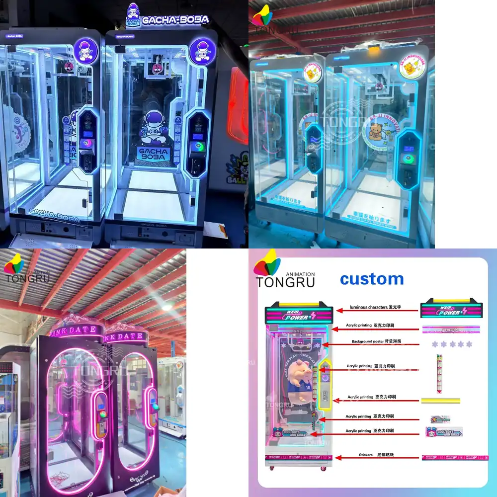 Arcade Toy Vending Machine - Mesin Permainan Gunting Pemotong Tali Big