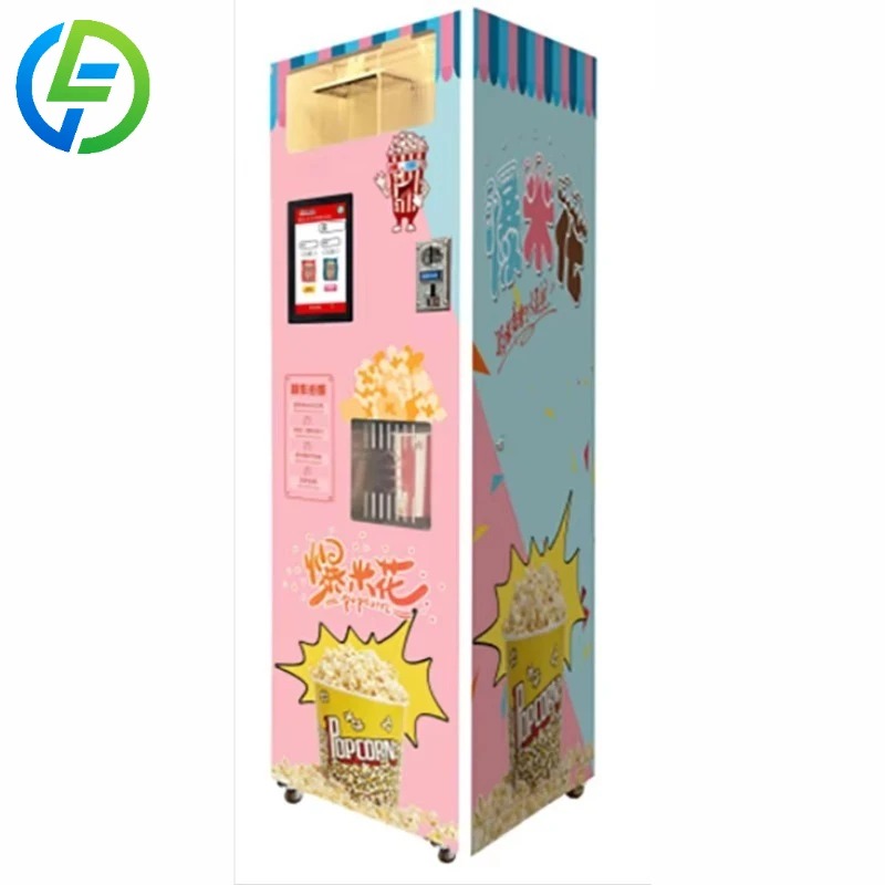 Popcorn Vending Machine - Mesin Penjual Popcorn Portabel Pintar untuk
