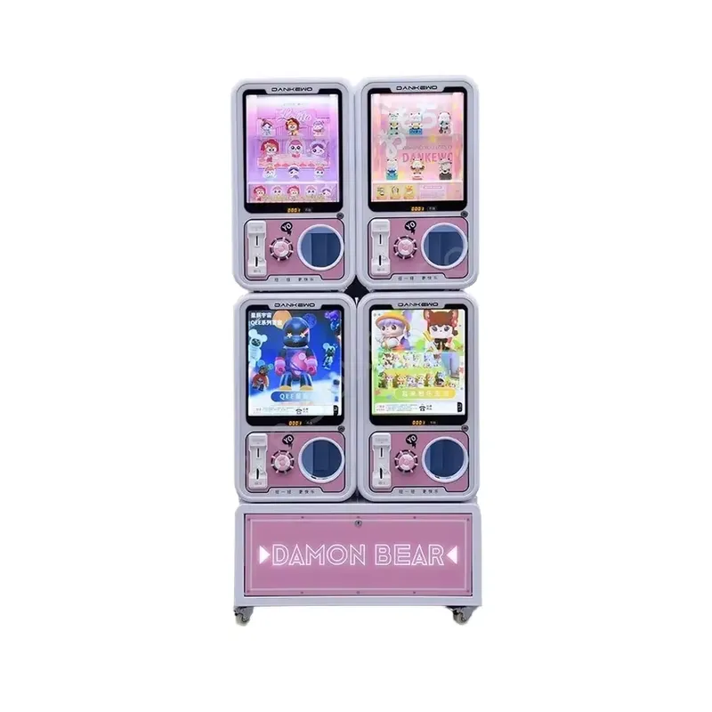 Arcade Toy Vending Machine - Mesin Penjual Mainan Kapsul Mini Gacha,