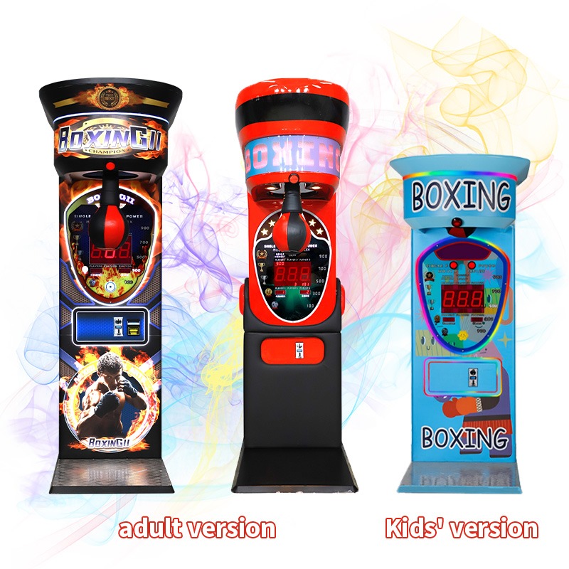 Boxing Machine Arcade - Mesin Tinju Kustom yang Dioperasikan dengan