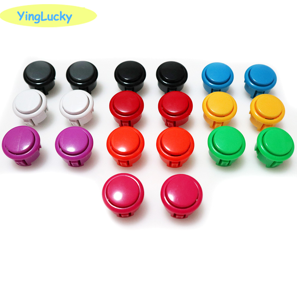 Arcade Card Vending Machine - Yinglucky 100pcs Set Tombol Arcade 24mm/30mm
