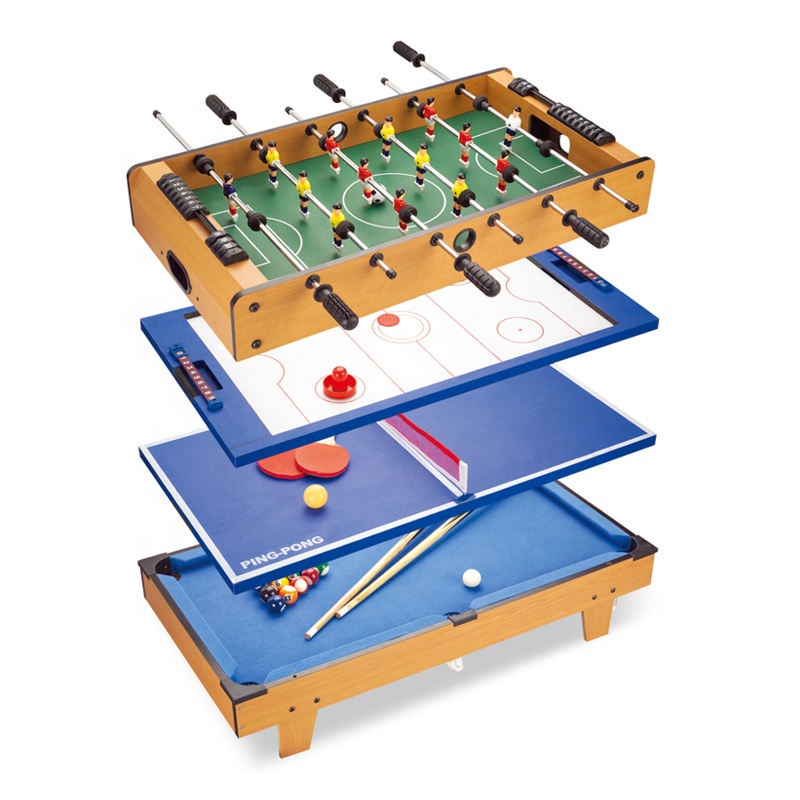 Air Hockey Table - Meja Permainan Mini 4 in 1,