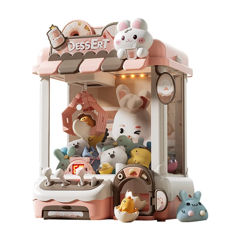 Coin Pusher Machine - Mesin Boneka DIY Anak-Anak, Permainan Koin,