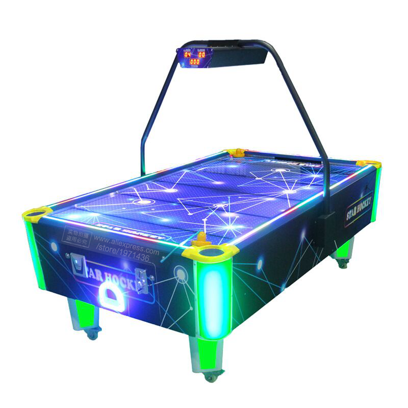Ticket Redemption Machine - Meja Hoki Udara Push Ball, Permainan