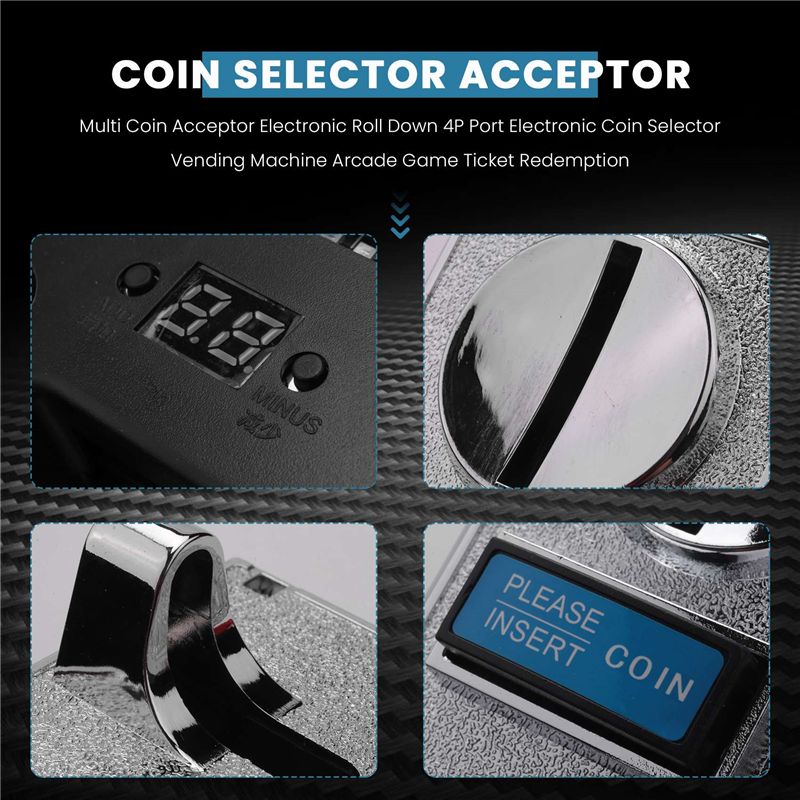 Akseptor Koin Multi Elektronik - Ticket Redemption Machine ulasan dan harga