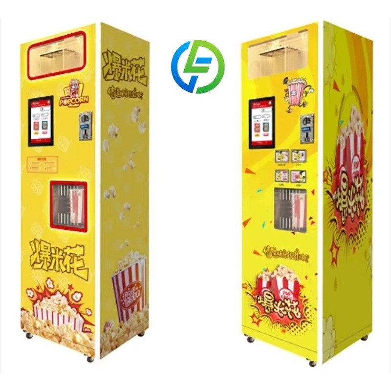 Mesin Penjual Popcorn Portabel - Popcorn Vending Machine ulasan dan harga