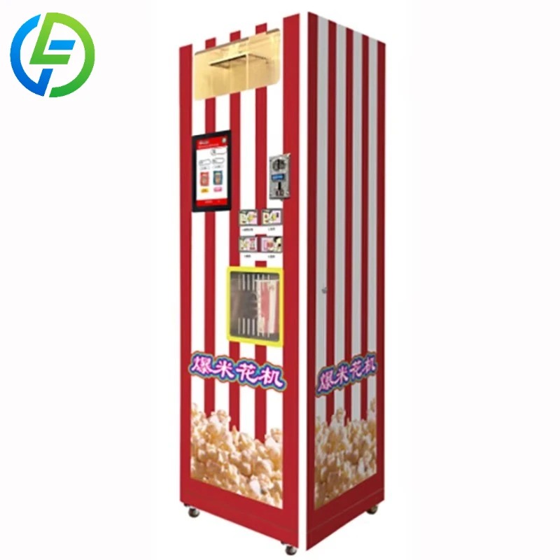 Mesin Penjual Popcorn Portabel - Popcorn Vending Machine ulasan dan harga