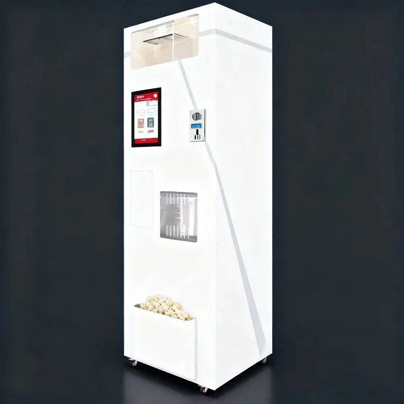 Mesin Pembuat Popcorn Otomatis - Popcorn Vending Machine ulasan dan harga