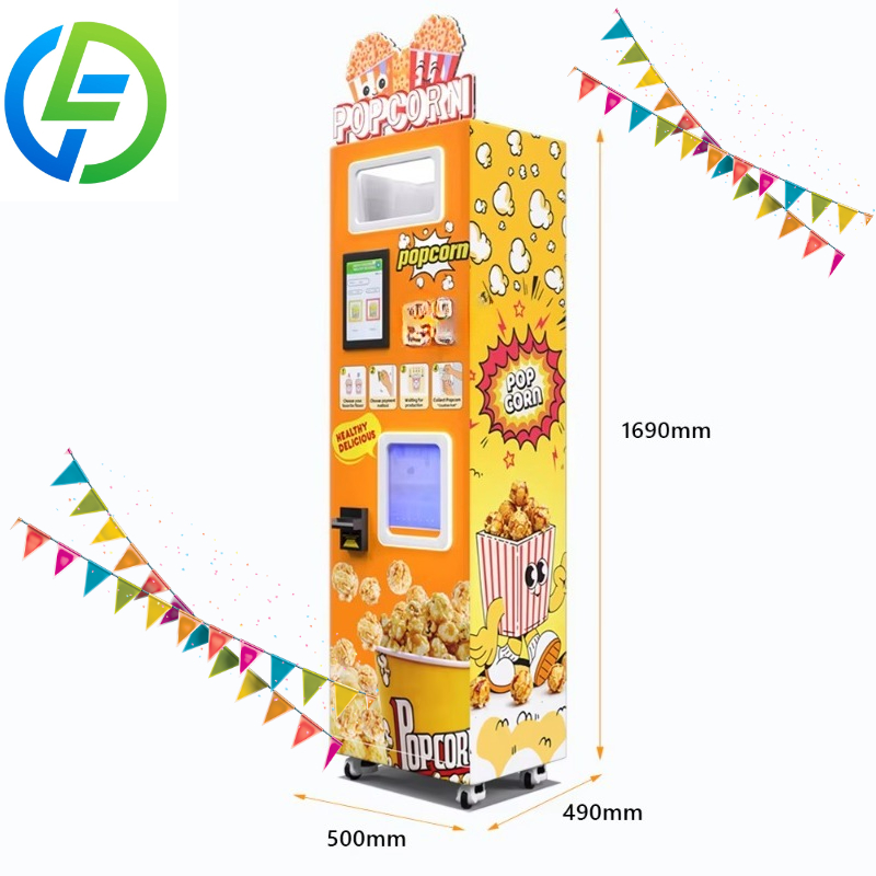 Mesin Penjual Popcorn Otomatis - Popcorn Vending Machine ulasan dan harga