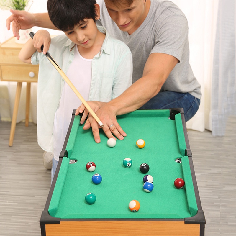 Meja Permainan Mini 4 in 1, Bi - Air Hockey Table ulasan dan harga