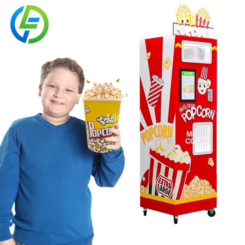 Mesin Popcorn Bisnis Komersial - Popcorn Vending Machine ulasan dan harga