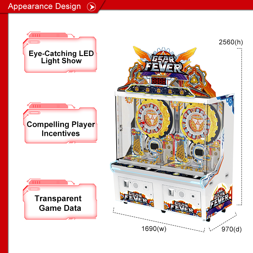 Mesin Arcade Seru dengan Penuk - Ticket Redemption Machine ulasan dan harga