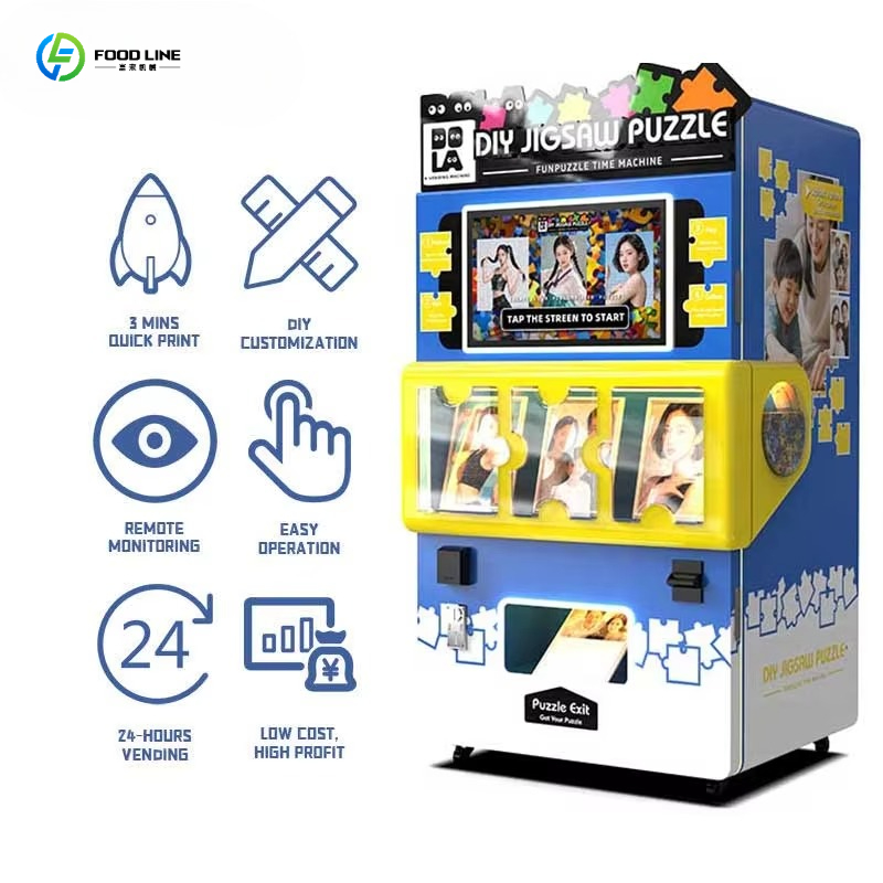 Mesin Penjual Puzzle Otomatis  - Vending Machine Qr Code ulasan dan harga