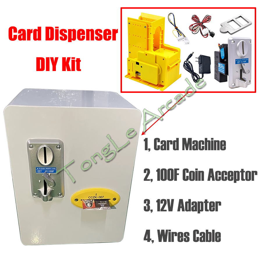 Kit Dispenser Kartu Arcade DIY - Arcade Card Vending Machine ulasan dan harga