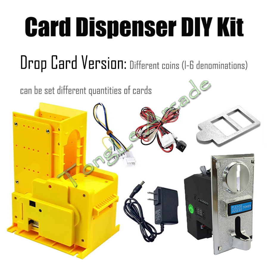 Kit Dispenser Kartu Arcade DIY - Arcade Card Vending Machine ulasan dan harga