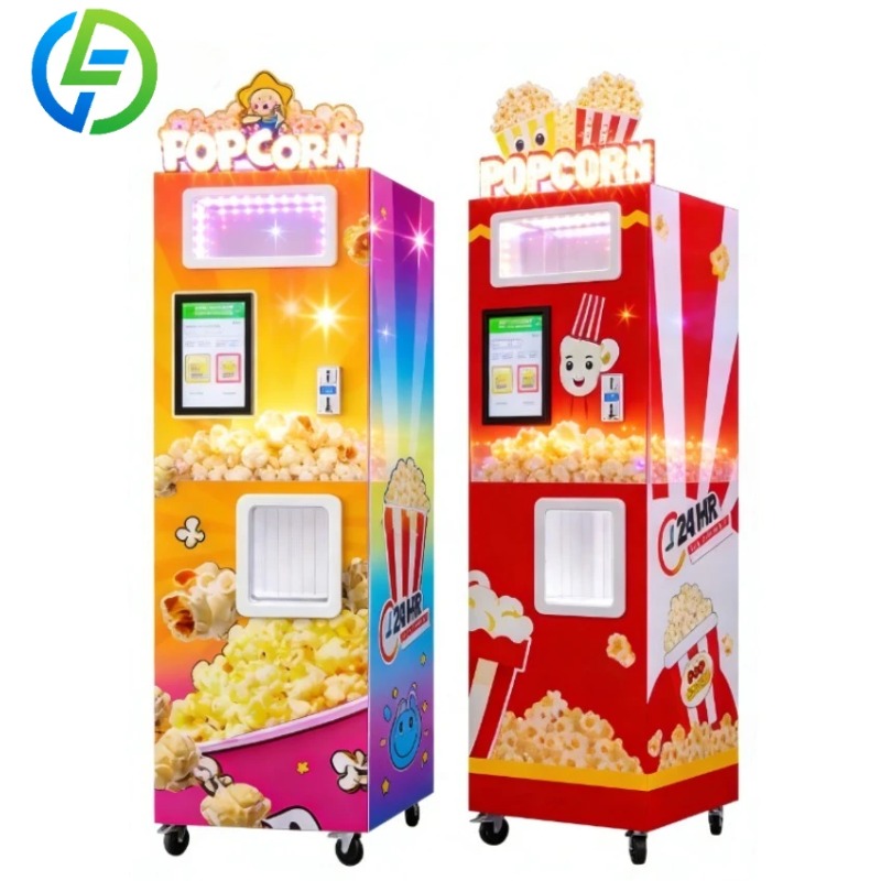 Mesin Penjual Popcorn Otomatis - Popcorn Vending Machine ulasan dan harga