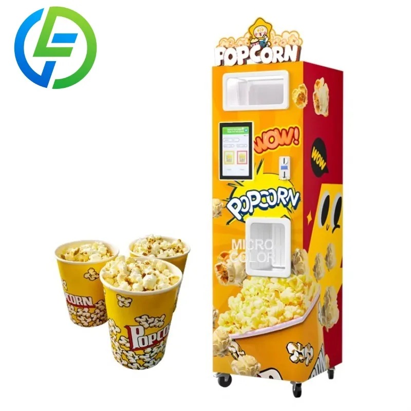 Mesin Penjual Popcorn Otomatis - Popcorn Vending Machine ulasan dan harga