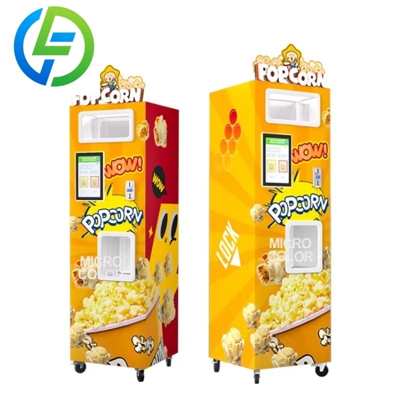 Mesin Penjual Popcorn Otomatis - Popcorn Vending Machine ulasan dan harga