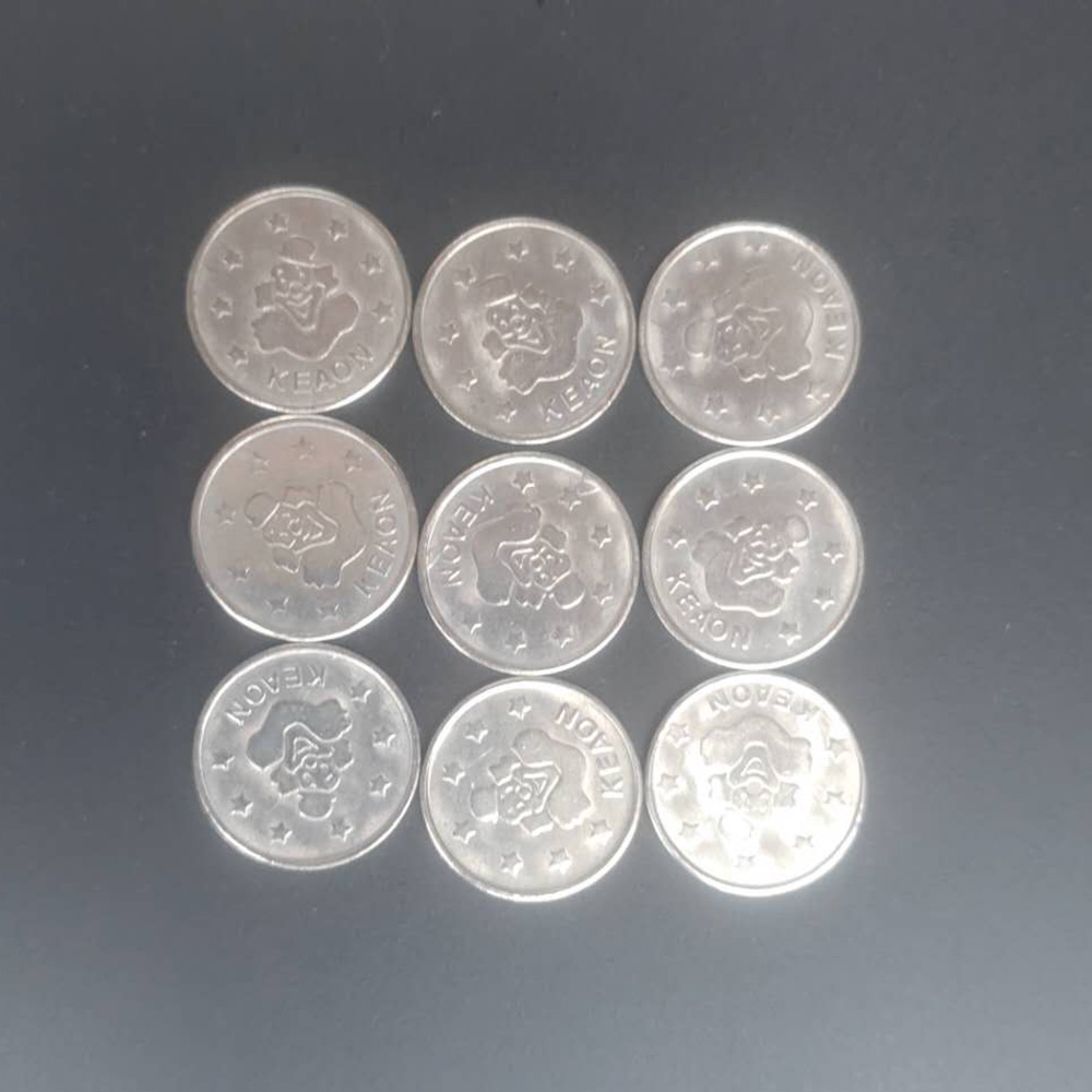 1000 buah Token Koin Badut dar - Coin Pusher Machine ulasan dan harga