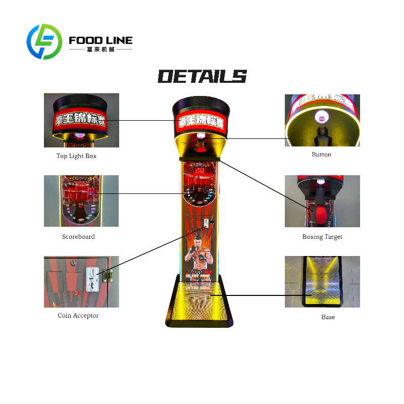 Mesin Permainan Tinju Elektron - Boxing Machine Arcade ulasan dan harga