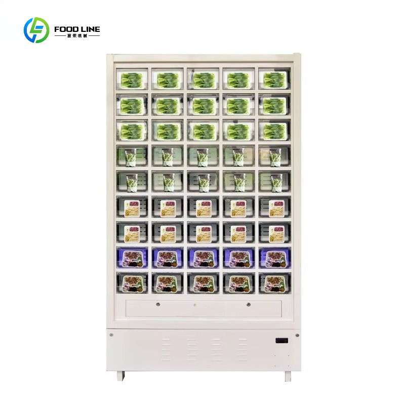 Mesin Penjual Otomatis Makanan - Vending Machine Qr Code ulasan dan harga